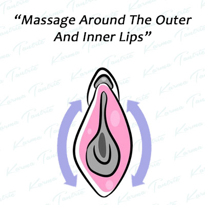 yoni massage technique - lip synching