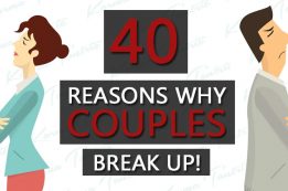 40 Common Reasons Why Couples Break Up