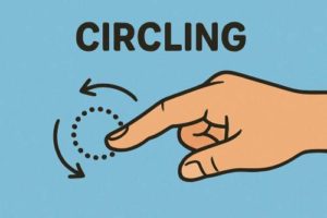 Circling prostate massage technique